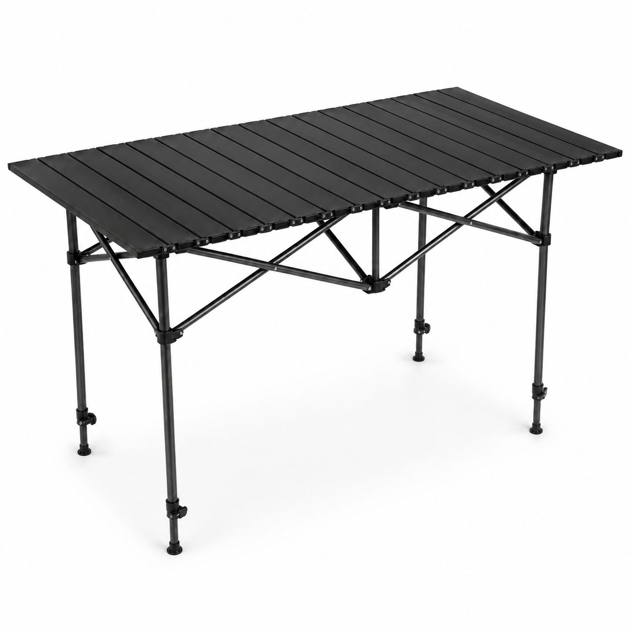 Height-Adjustable Folding Camping Table