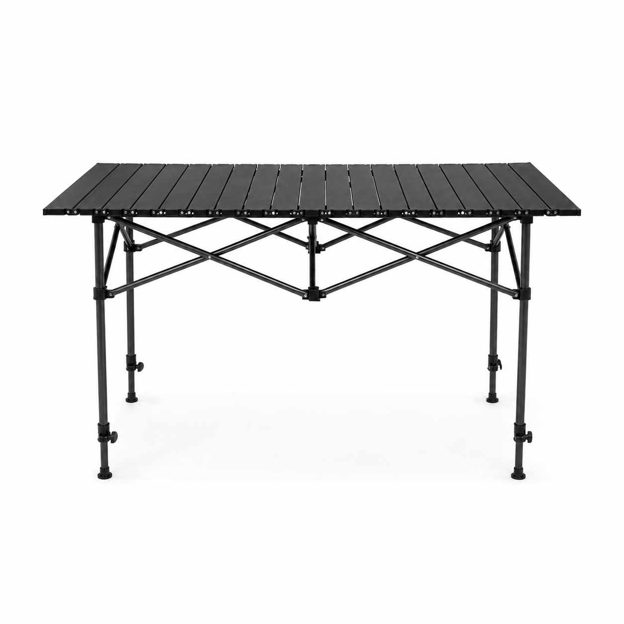 Height-Adjustable Folding Camping Table