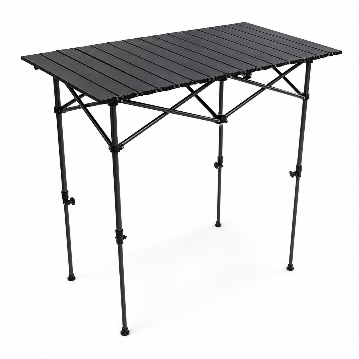 Height-Adjustable Folding Camping Table